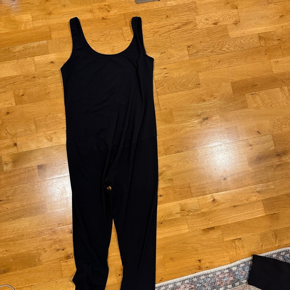 Black Sleeveless Jumpsuit